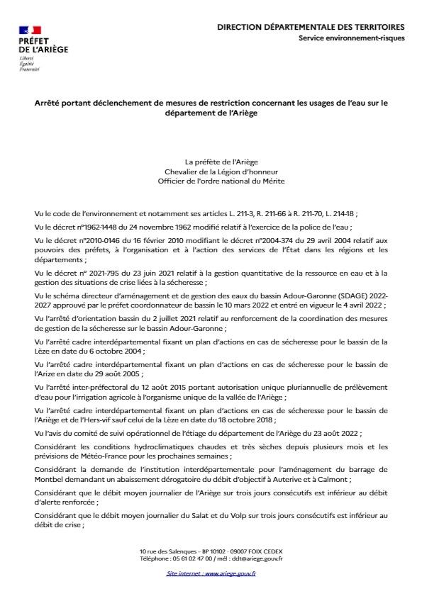 2022 08 ap restriction departement signe 17